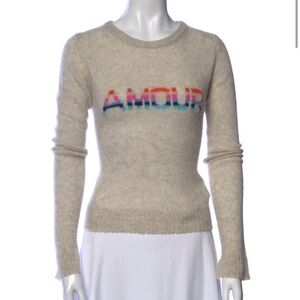 Zadig & Voltaire Gray Amour Sweater
